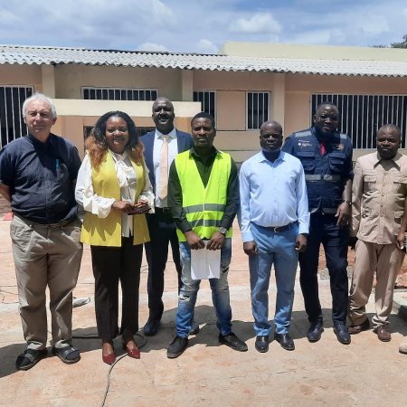 Visita da coordenação do SASSCAL 